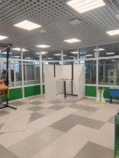 комната интерактивных экспонатов в музее города Амур