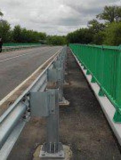 В Орловской области завершён ремонт моста через реку Филенку