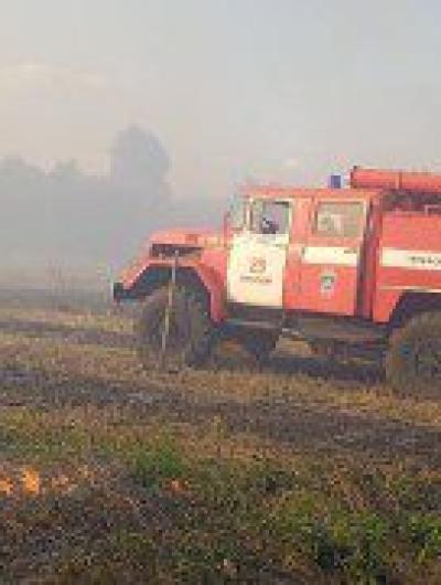 пожары травы 2