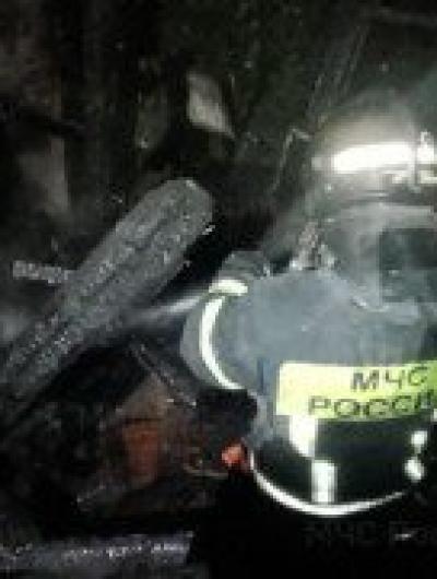 хозпостройка сгорела