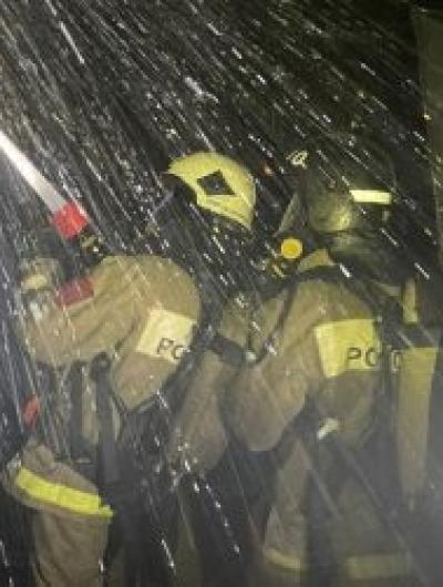 Во Мценске из горящего дома спасли трёх жильцов