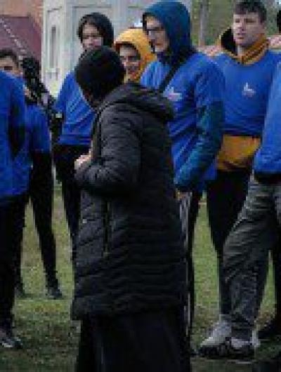 Волонтеры на экскурсии с игуменьей