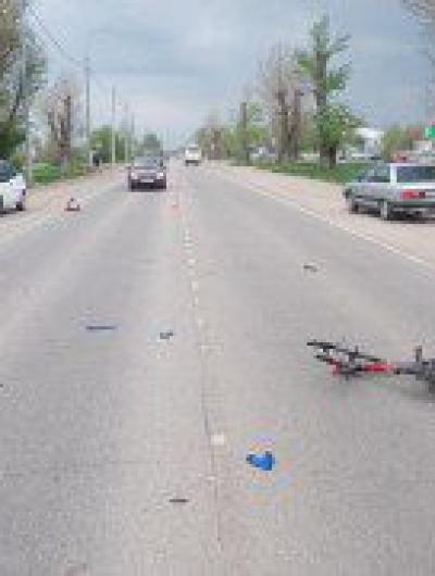 Под Орлом пожилой велосипедист попал в реанимацию после столкновения с мотоциклистом