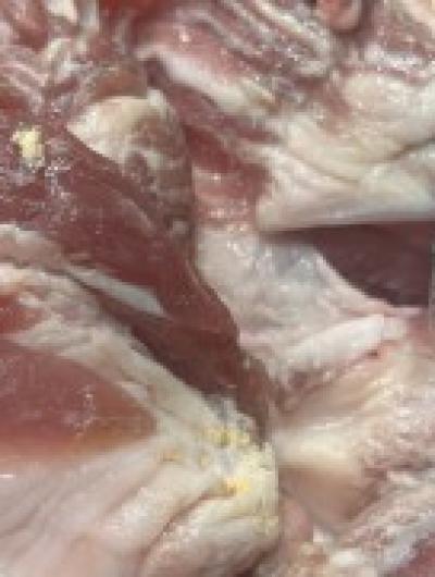 свинина червяки