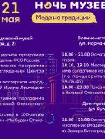 Ночь музеев 2022