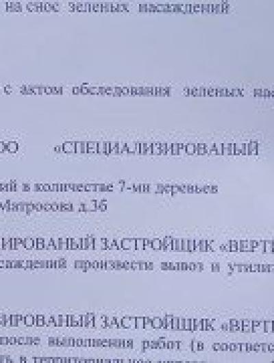 деревья
