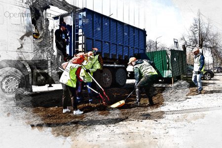 В Орле волонтёрам снова предлагают весело и бойко сделать работу за коммунальщиков