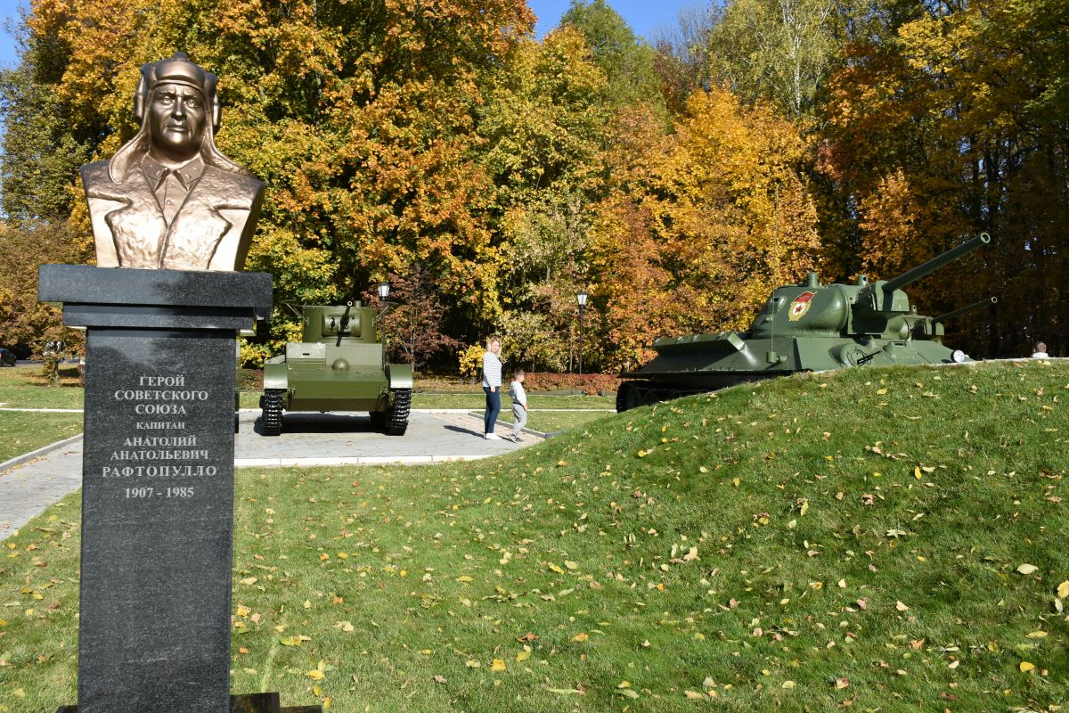 Во Мценском районе установили три танка времён Великой Отечественной войны  - Новости Орла и Орловской области Орелтаймс