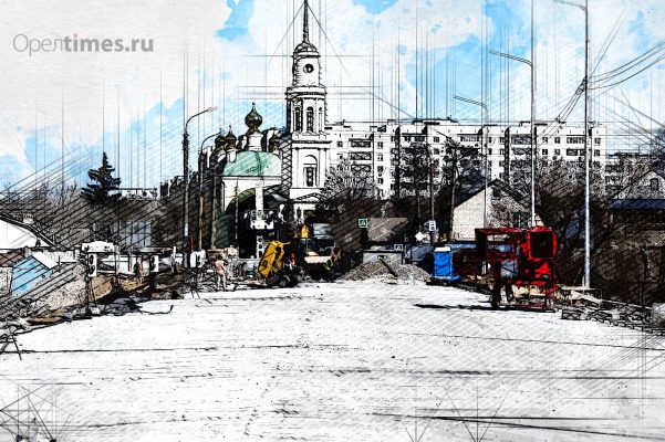 Орловцы бесплатно принимают грязевые ванны на мосту «Дружба»