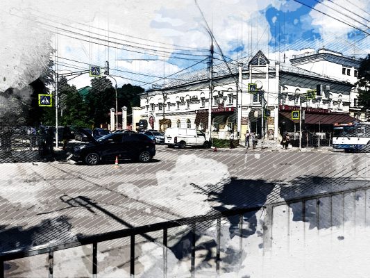 17-летний подросток пострадал в столкновении двух автомобилей в центре Орла