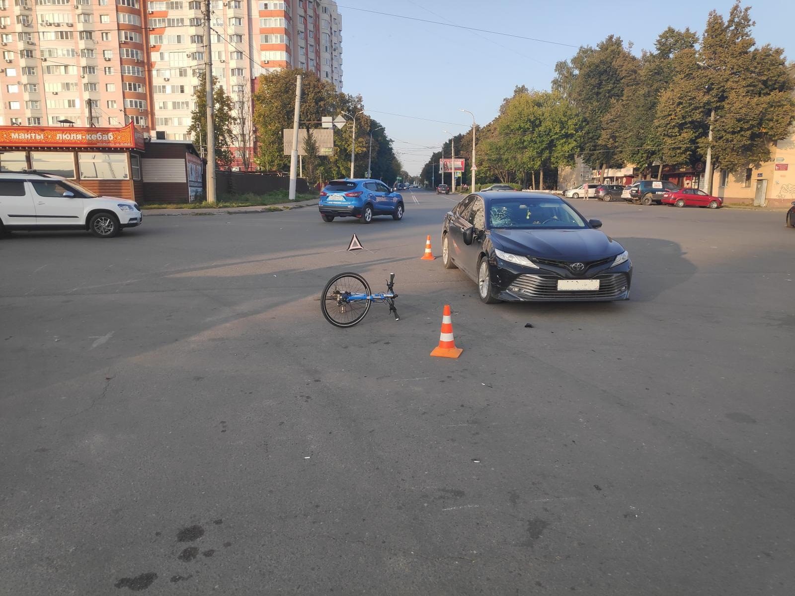 В Орле велосипедист оказался под колёсами иномарки - Новости Орла и  Орловской области Орелтаймс