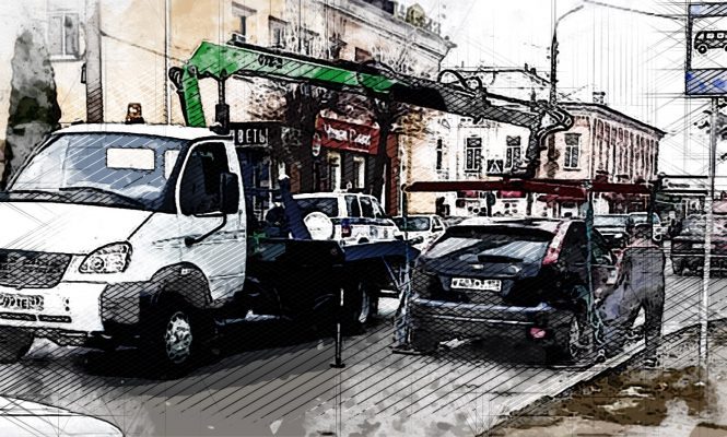 В Ливнах с 12 октября работает эвакуатор