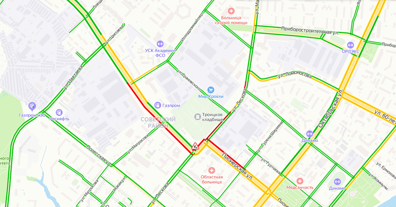 Карта Яндекса покраснела: напротив станции переливания крови в Орле  оборвались троллейбусные провода - Новости Орла и Орловской области  Орелтаймс
