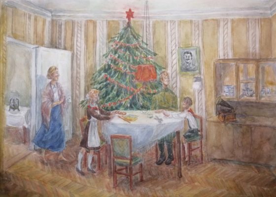 Удивительно активные: юные орловские художники отправили в Москву на «Ёлку Победы» 90 рисунков