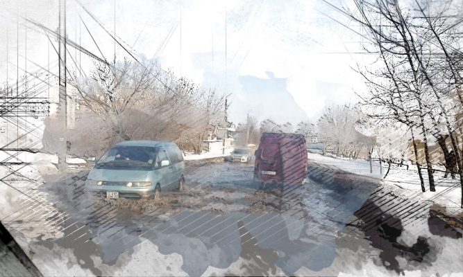 Орёл поплыл: водители и пешеходы негодуют