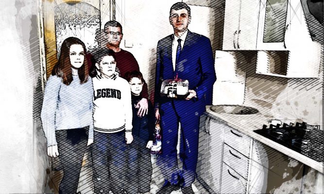 Многодетному отцу-одиночке из Орла благотворители помогли с ремонтом квартиры