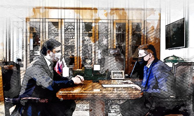 Клычков встретился с новым главой КСП Орловской области