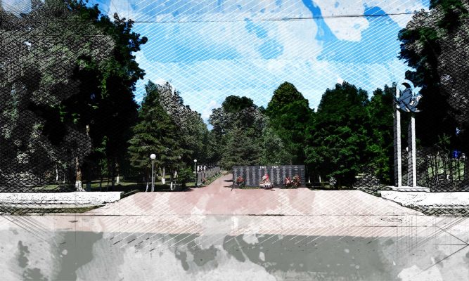 Парк культуры и отдыха во Мценске расчищают от аварийных деревьев