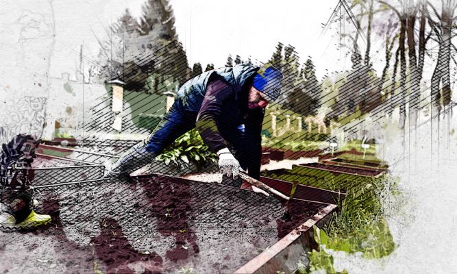 Губернатор Клычков празднует Первомай на домашних грядках