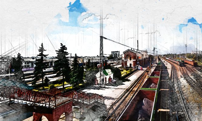 По орловской железной дороге отправили 545 тыс тонн грузов