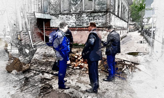 В Орле возбудили уголовное дело по факту обрушения каменного забора на 8-летнюю девочку