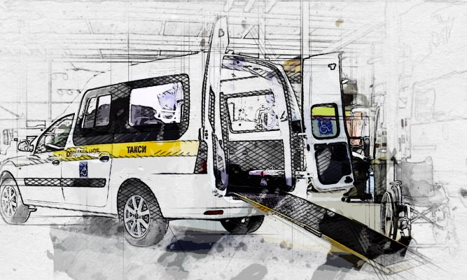 В Орле начала работу служба автопомощи маломобильным гражданам