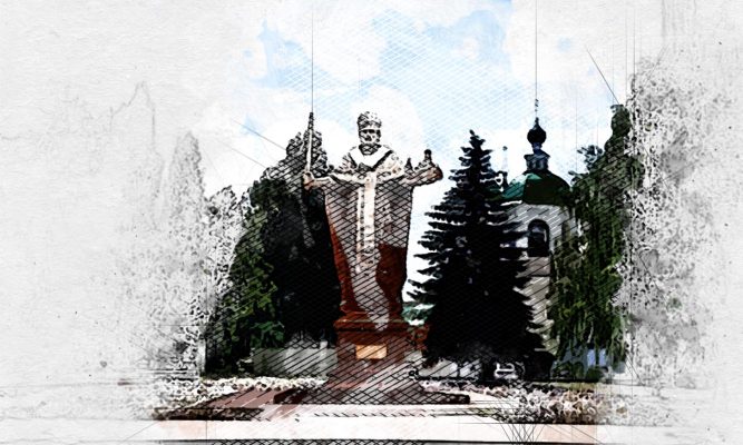 Жители Ливен воспротивились замене бюста Поликарпову на памятник Николаю Чудотворцу