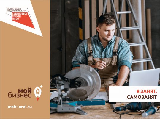 Каждый день в Орле 30 человек регистрируются в качестве самозанятых