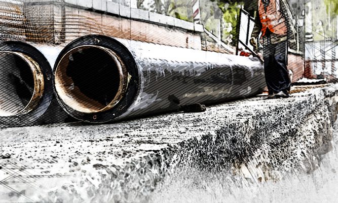 В подвале одного из домов Северного района Орла прорвало трубы