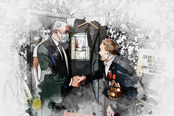 Леонид Музалевский поздравил освободителей Орла — Константина Широпятова и Андрея Дорогова