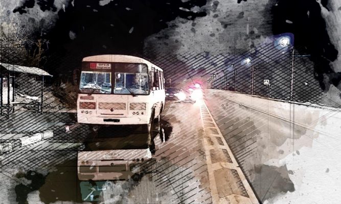 Верховный суд не рекомендует орловским автолюбителям обгонять автобус на остановке через сплошную