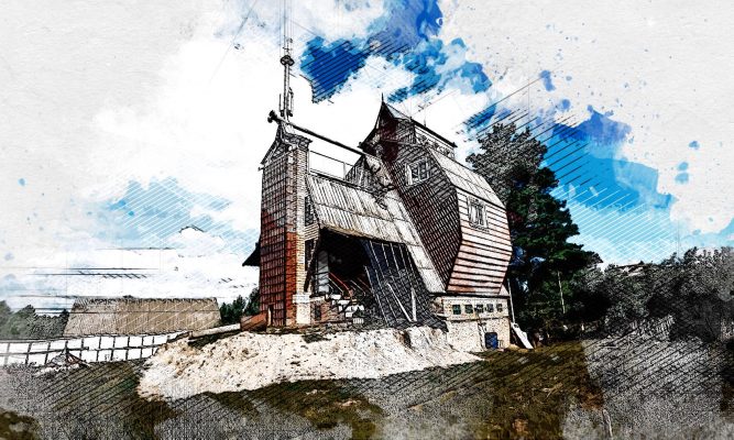 Русалка и кровать на цепях: самый странный орловский дом прославили на всю страну