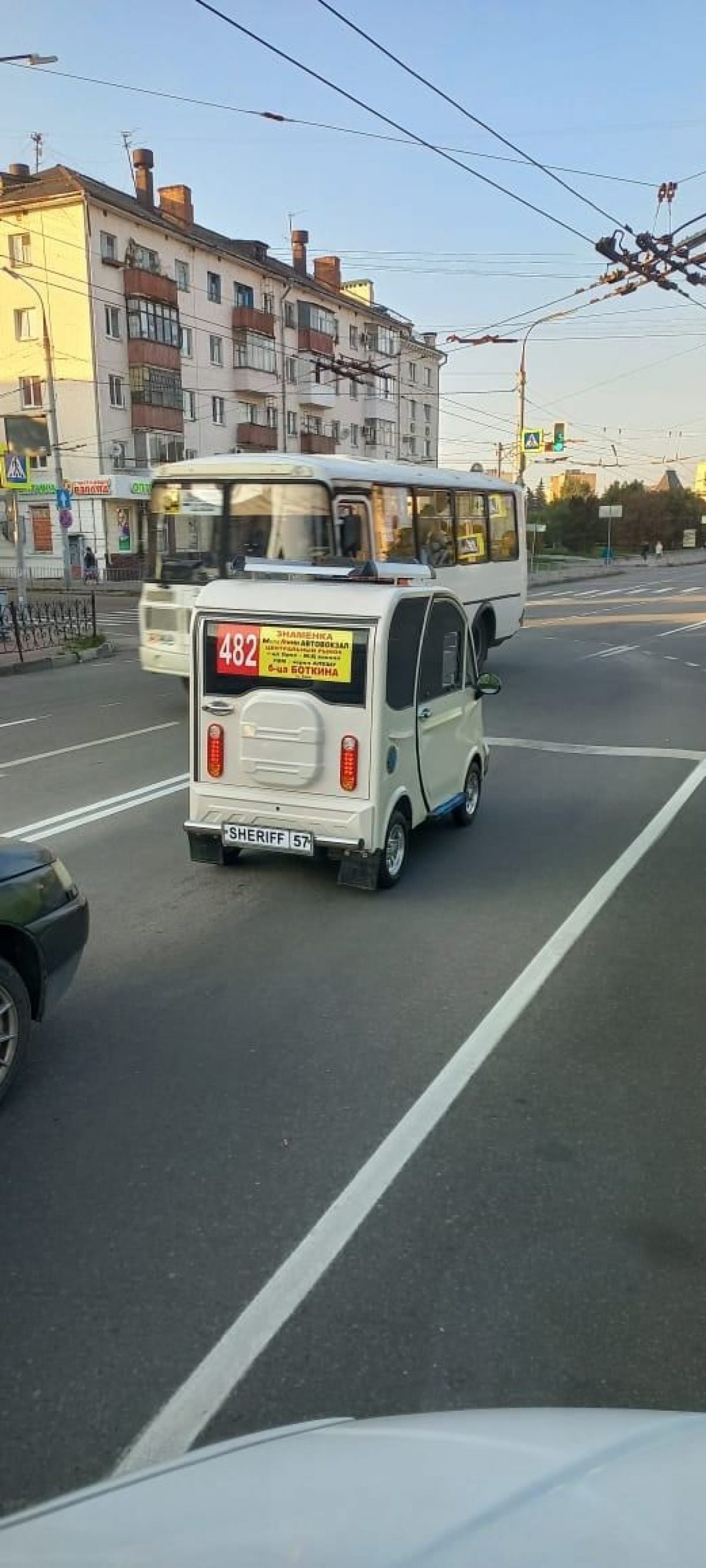 Фото дня: в Орле появилась самая маленькая в России маршрутка - Новости  Орла и Орловской области Орелтаймс