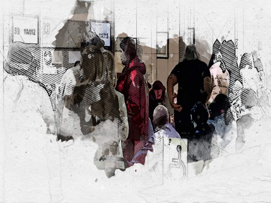 «Там все в аду»: МФЦ на Ленина в Орле переполнен желающими привиться и получить услуги