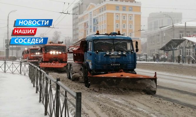 Жители Белгородской области контролируют работу снегоуборочной техники в режиме реального времени