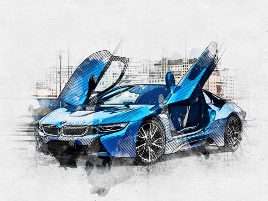 Замеченная в Орле элитная BMW i8 вызвала бурные реакции у горожан