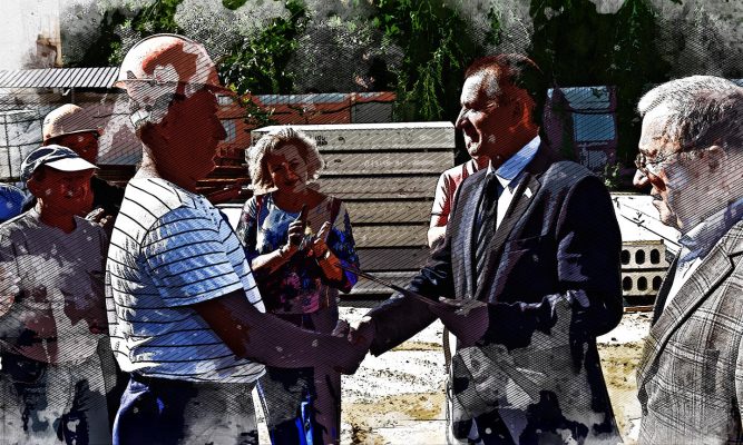 Орловских строителей с выездом на стройплощадку поздравил облсовет