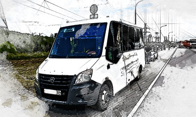 В Орле в ДТП с рейсовым автобусом травмировались двухлетняя девочка и три женщины