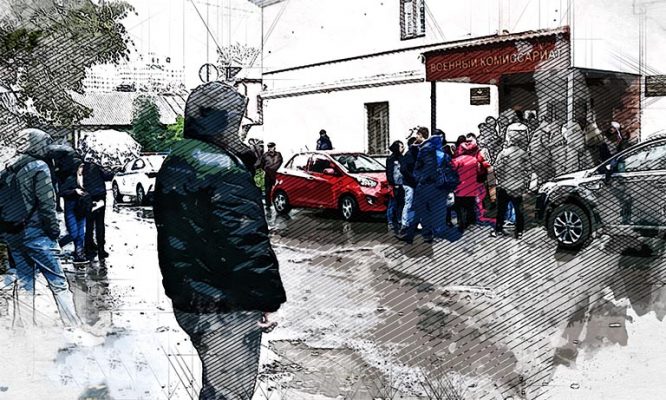 В Орле проводили вторую группу мобилизованных орловцев в пункт переподготовки