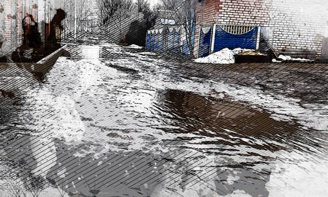 Мощные водопады и бурлящие реки: как Орловская область пережила «судный день»