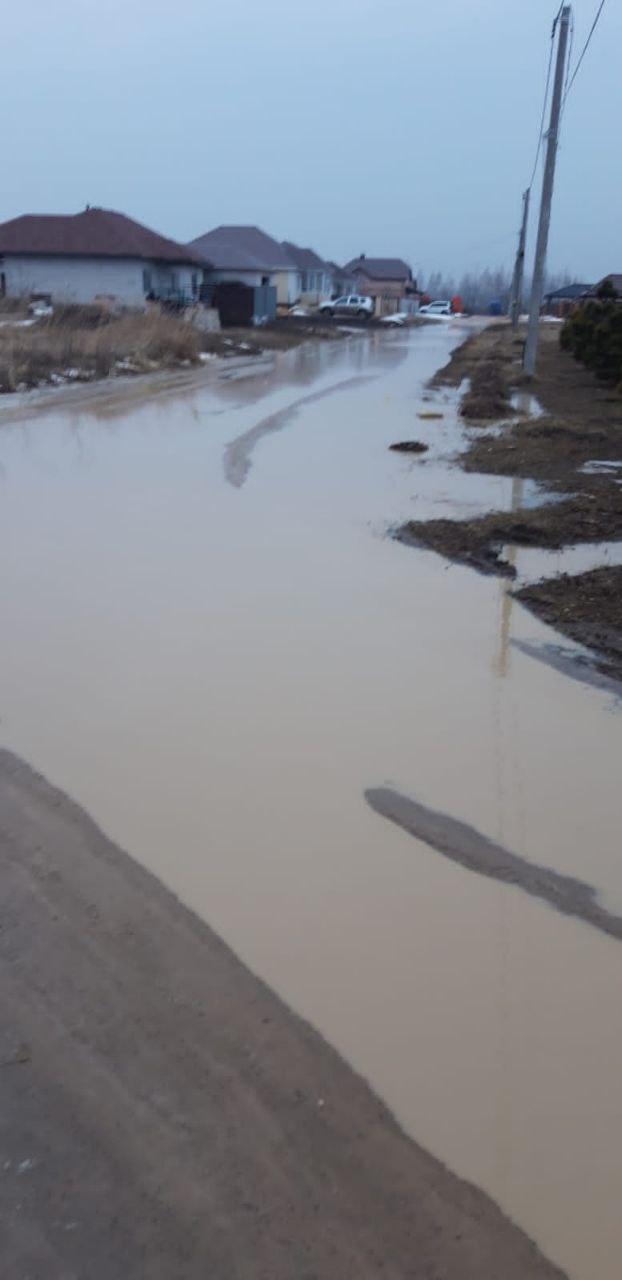 В Орловской области жилой посёлок ушёл под воду | 10.03.2023 | Орел -  БезФормата