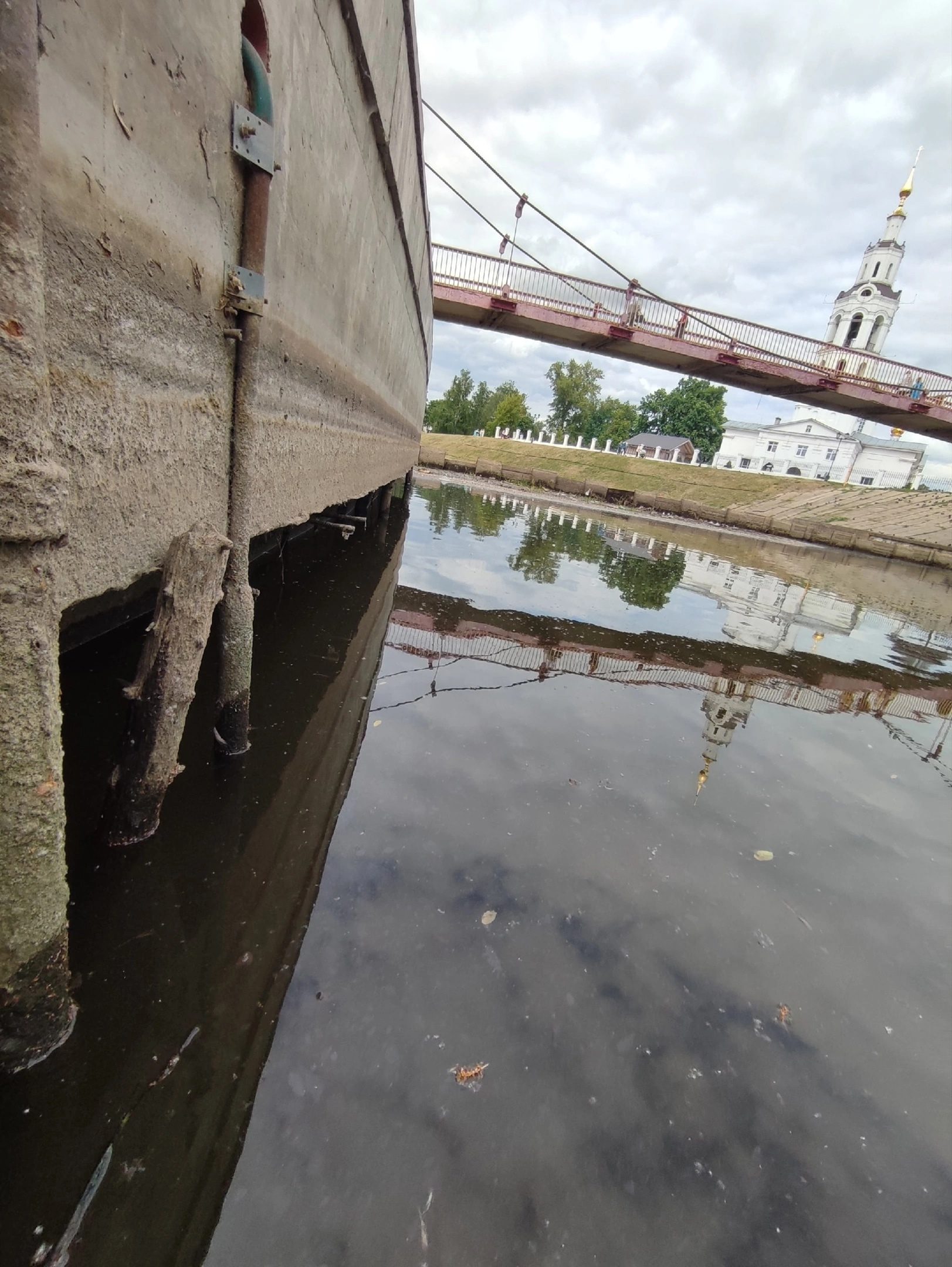 Мэрия Орла объяснила причины падения уровня воды в Орлике | 07.06.2023 |  Орел - БезФормата