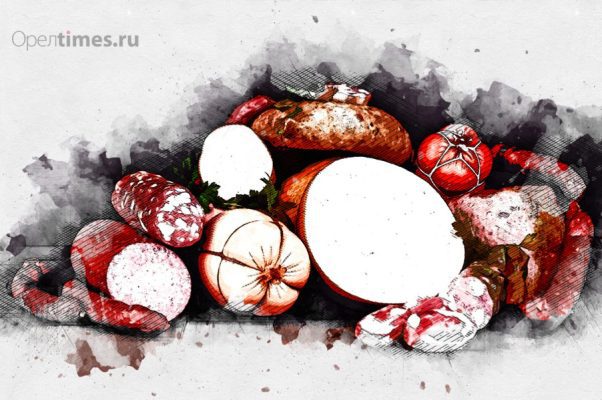 Япония купила на пробу почти 200 кг орловской колбасы