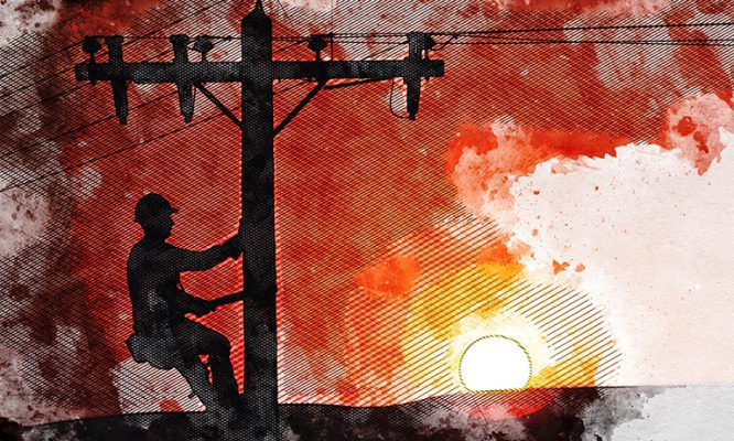 В Орловской области энергетики стараются оперативно вернуть людям свет