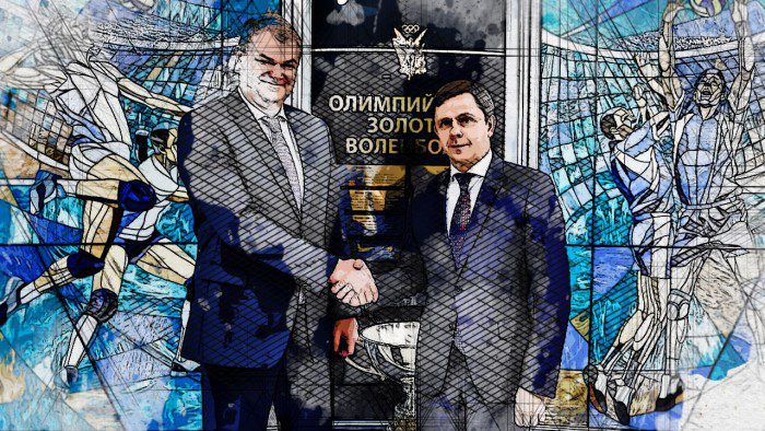 Клычков встретился с вице-президентом Всероссийской федерации волейбола