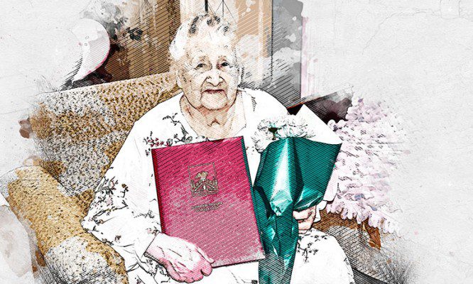 Орловская труженица тыла Элеонора Стецун встретила вековой юбилей