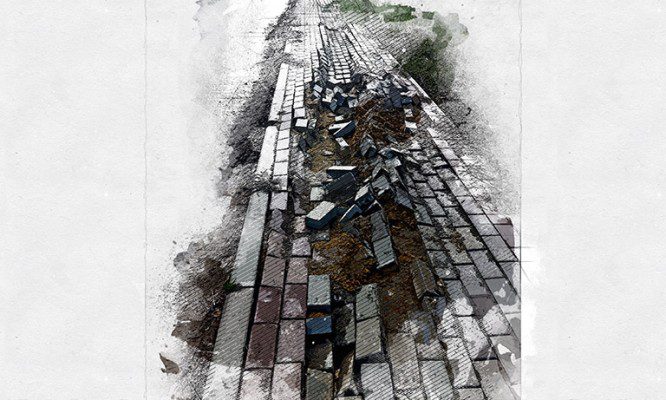 В Орле плитка на Цветаева «пошла баяном»