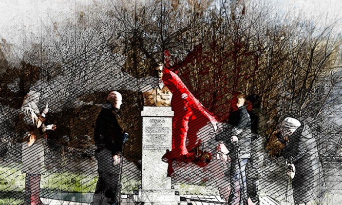 Тросна опередила Орёл в установке бюста Сталина