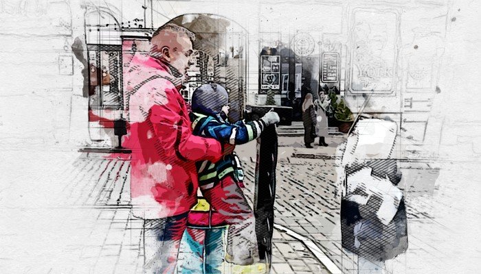 Орловцы опробовали новый стереоскоп на улице Ленина