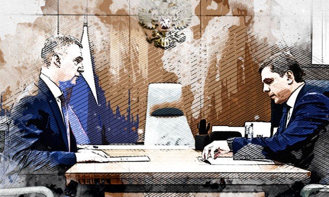 Клычков встретился с зампредом правительства России Патрушевым